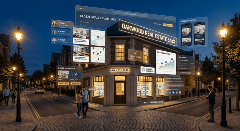 Real estate listing and sales system